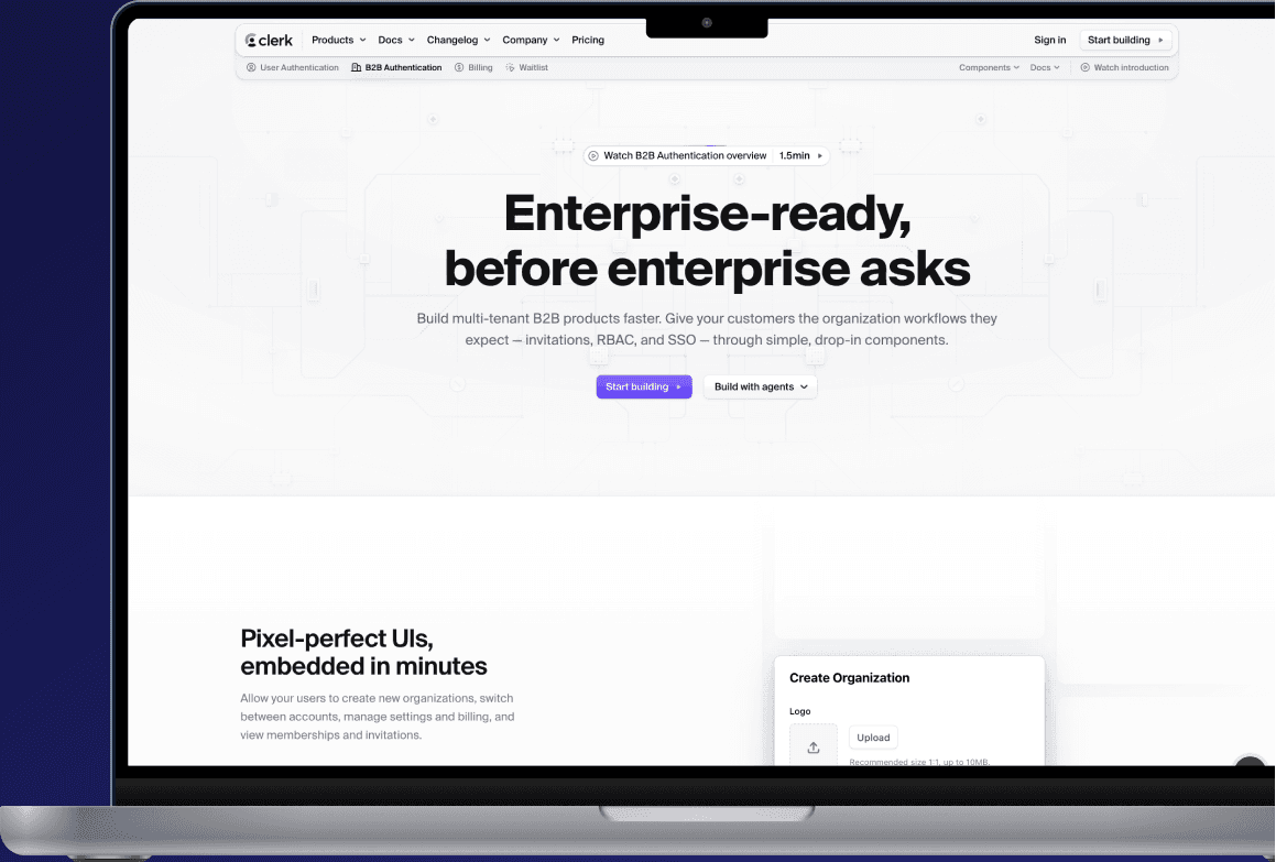 Thales website on a laptop